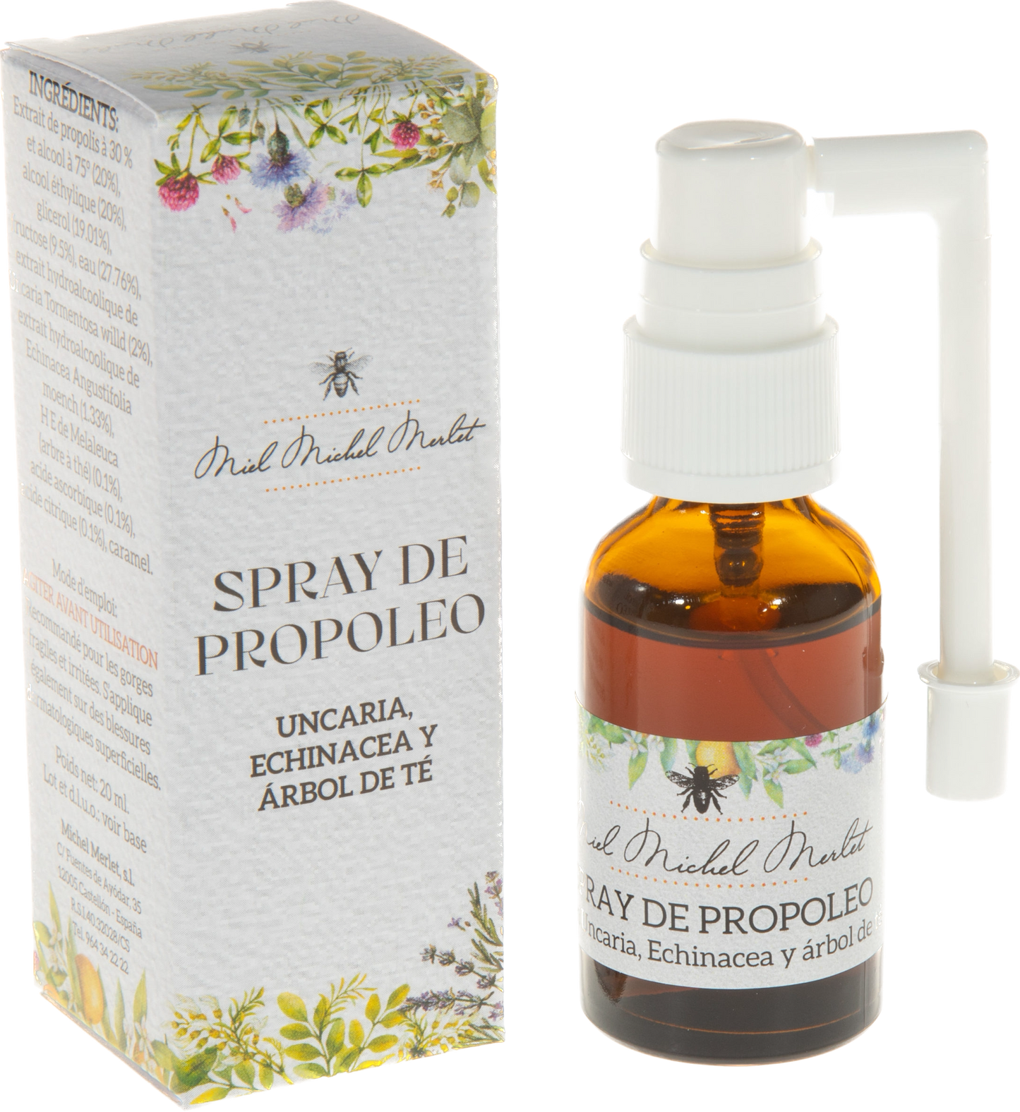 SPRAY DE PROPÓLEO CON EQUINÁCEA Y ÁRBOL DE TÉ 20ML- MICHEL MERLET