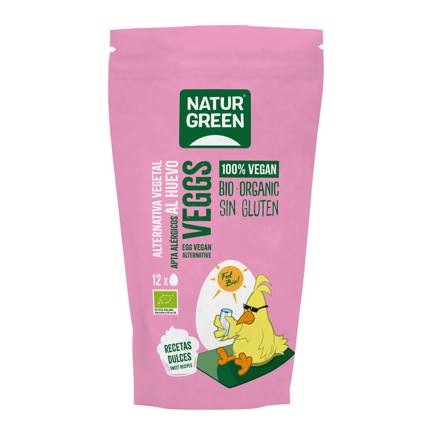 VEGGS RECETAS DULCES BIO 240g - NATURGREEN
