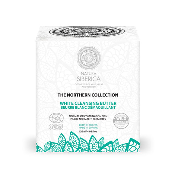 MANTECA BLANCA LIMPIADORA DESMAQUILLANTE DE USO DIARIO, 120 ml - Natura Siberica