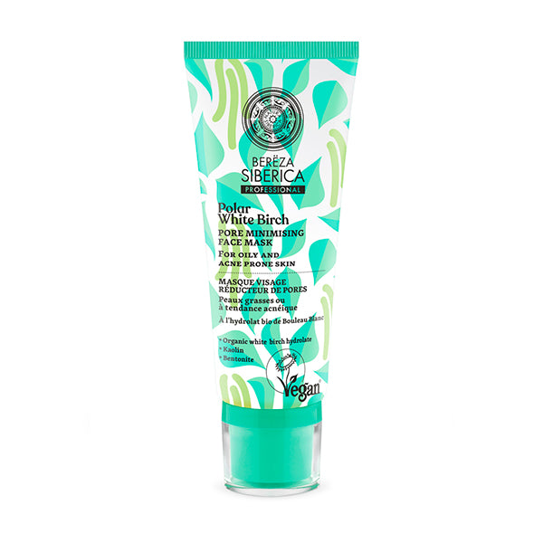 MASCARILLA FACIAL MINIMIZADORA DE POROS, 100 ml - Bereza - Natura Siberica
