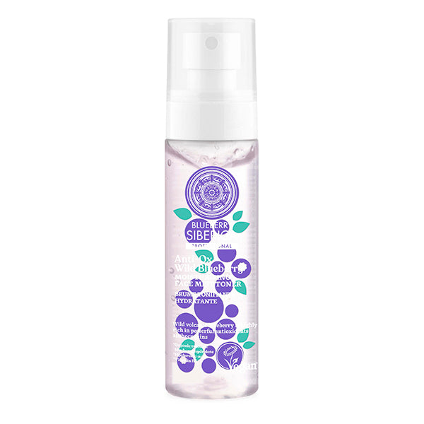 TÓNICO-MIST FACIAL HIDRATANTE, 100 ml - Blueberry- Natura Siberica