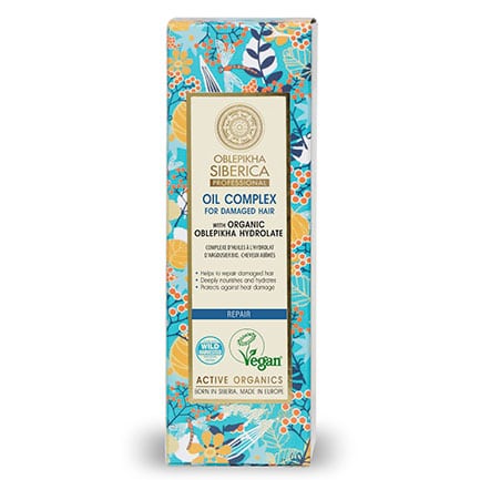 Complejo de aceites de Oblepikha para cabello dañado - 50ml - Natura Siberica