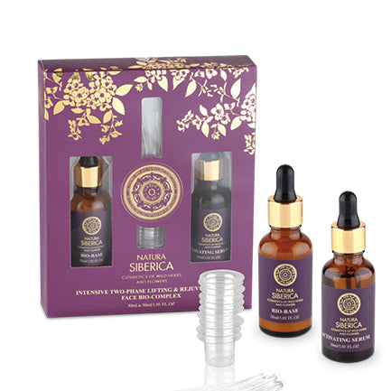Biocomplejo bifásico facial intensivo Antiedad - Natura Siberica