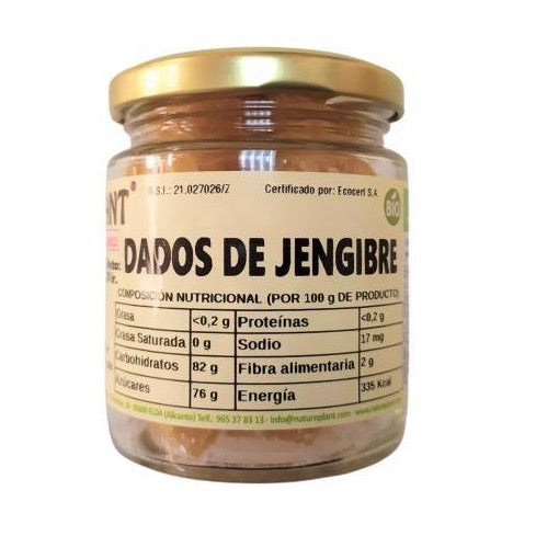 DADOS DE JENGIBRE BIO 120g - EKOPLANT
