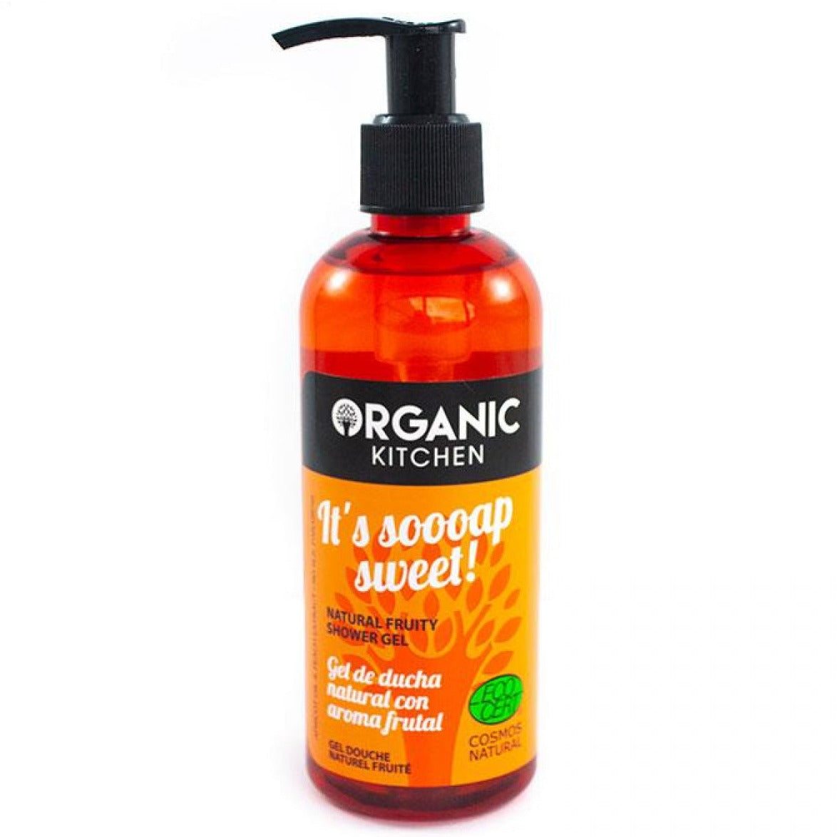 GEL DE DUCHA NATURAL CON AROMA FRUTAL 260ml - ORGANIC KITCHEN