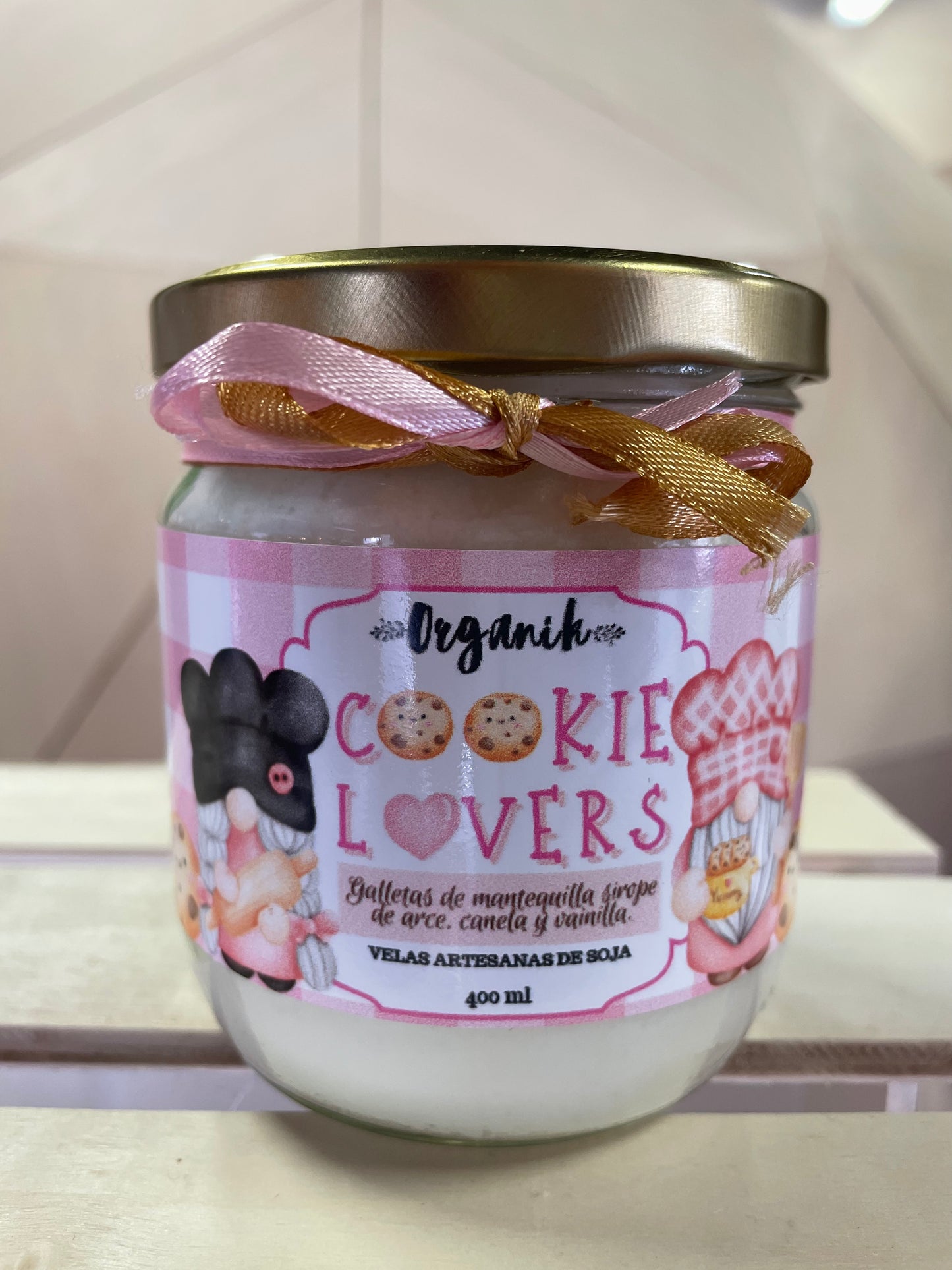 COOKIE LOVERS VELA SOJA - 400ml - organikvelas