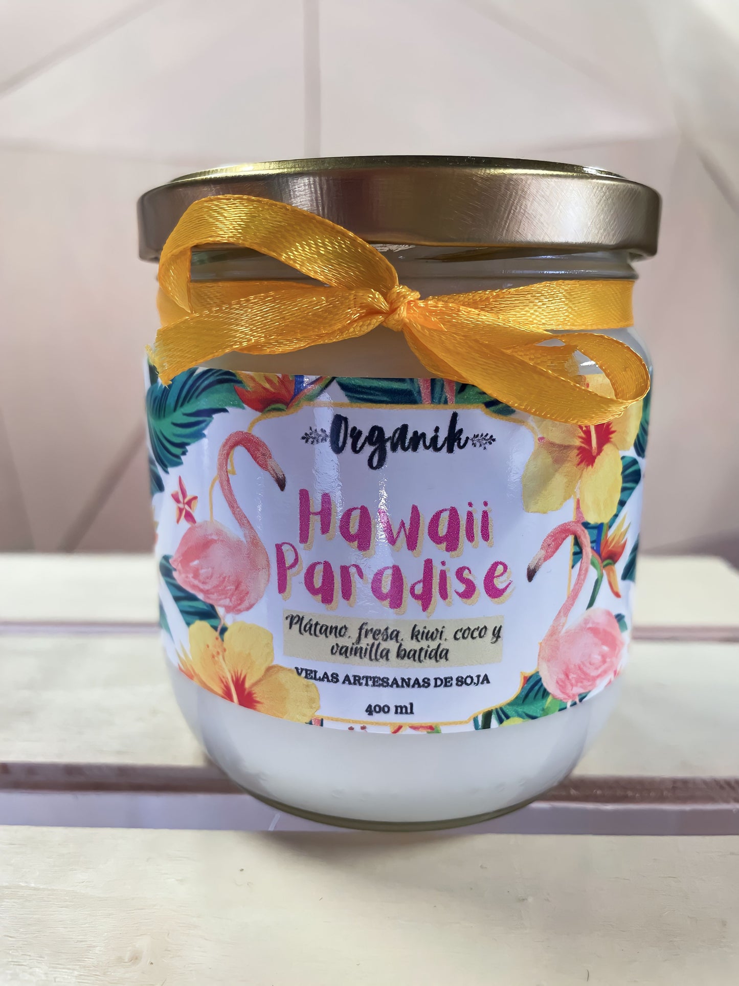 HAWAII PARADISE - VELA SOJA- organikvelas