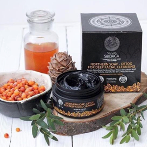 JABÓN NEGRO NÓRDICO DETOX, 120 gr - Natura Siberica