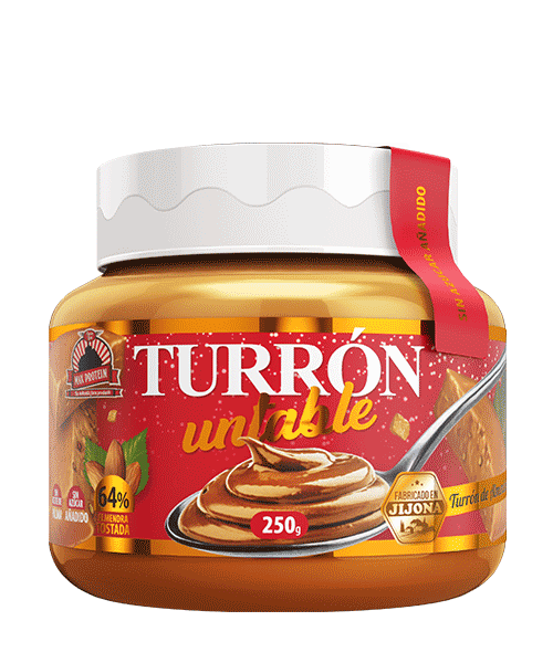 TURRON UNTABLE DE ALMENDRAS 250g - MAX PROTEIN