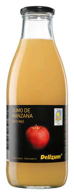 ZUMO DE MANZANA ECOLÓGICO 1L DELIZUM