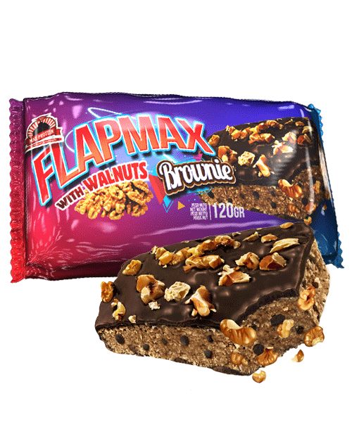 BARRITA FLAPMAX BROWNIE 120g - MAX PROTEIN