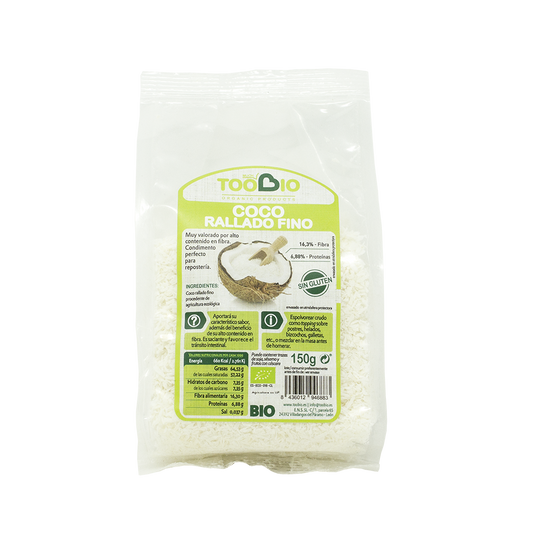 COCO RALLADO 150 GR BIO - TOO BIO