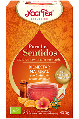 YOGI TEA PARA LOS SENTIDOS - BIENESTAR NATURAL BIO - 20 bolsitas