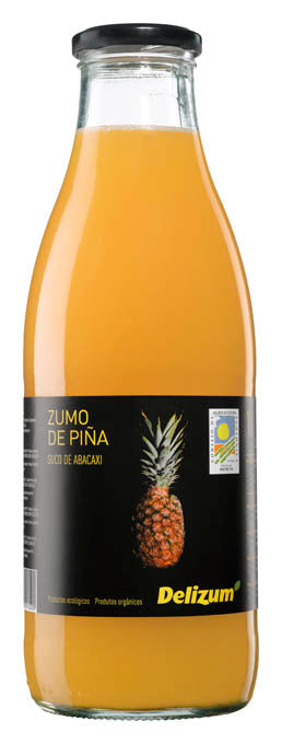 ZUMO DE PIÑA ECOLÓGICO 1L DELIZUM