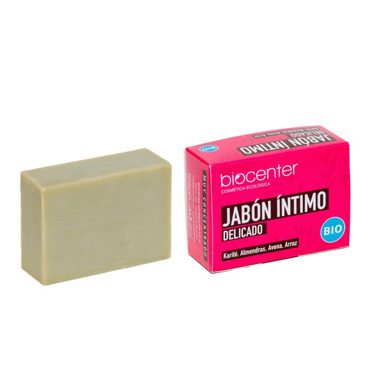 JABÓN ÍNTIMO SÓLIDO - NATURAL, ECOLÓGICO, VEGANO, SIN PLÁSTICO - BIOCENTER
