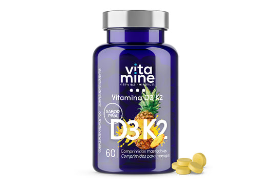 Vitamina D3 y K2 60 COMP. MASTICABLES - HERBORA