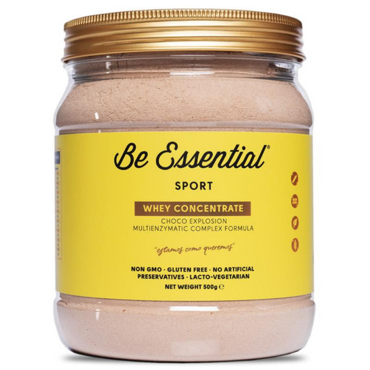 WHEY CONCENTRATE CHOCO 500g - BE ESSENTIAL