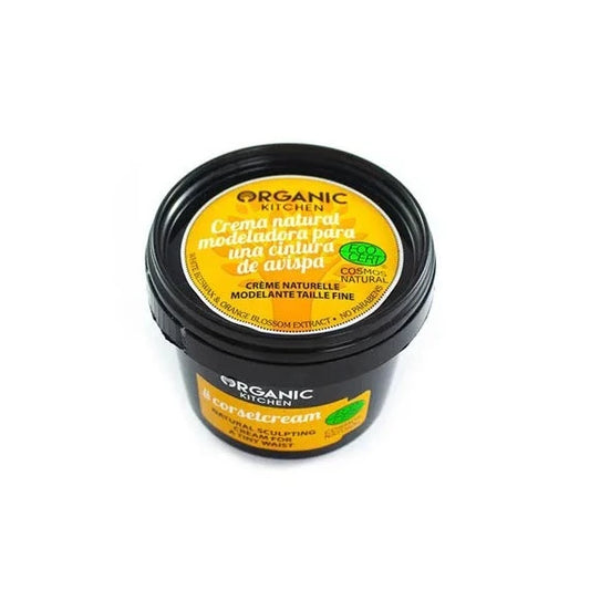 CREMA NATURAL MODELADOR PARA UNA CINTURA DE AVISPA, 100ml - ORGANIC KITCHEN