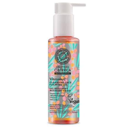 GEL LIMPIADOR FACIAL ESPUMOSO, 150 ml C-Berrica - Natura Siberica